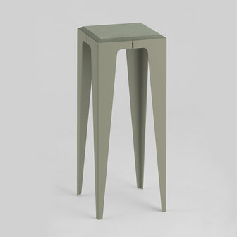 Wye Chamfer sidetable green