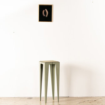 Wye Chamfer sidetable green