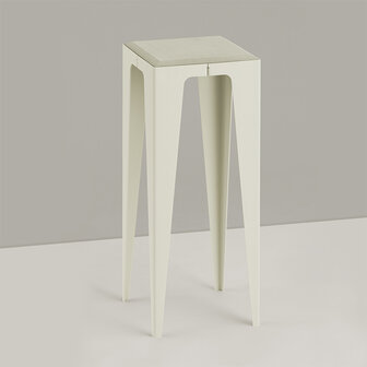 Wye Chamfer sidetable grey