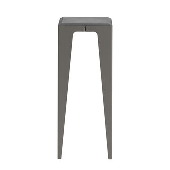 Wye Chamfer sidetable slate black