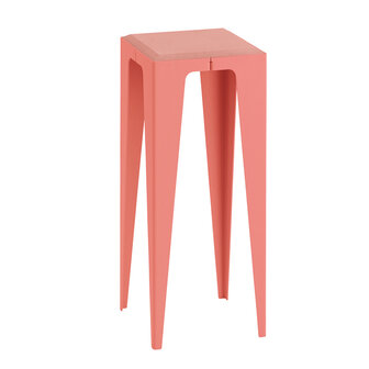 Wye Chamfer sidetable calypso red