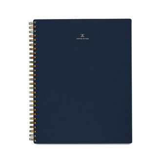 Appointed notebook oxford blue