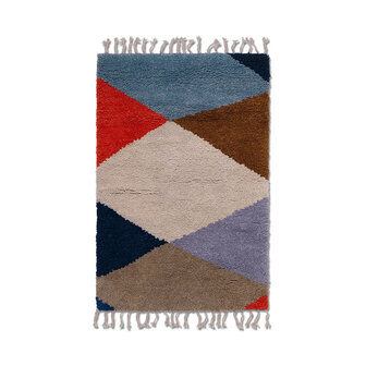 Ferm Living Harlequin Knotted Rug