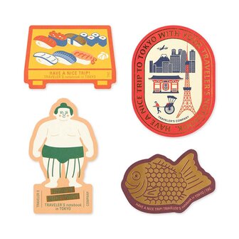 Traveler&#039;s Notebook - TOKYO Edition Sticker Set