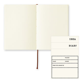 Midori MD paper notebook A7 Blanco