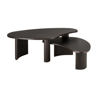 Ethnicraft Boomerang coffee table Mahagony