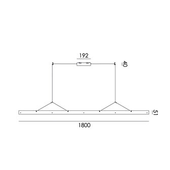 maten Tonone Bridge 180 cm