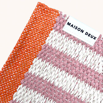 Maison Deux Stripe bubble gum