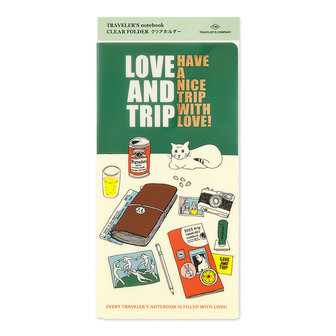 Traveler&#039;s notebook Diary 2025 Clear Folder 