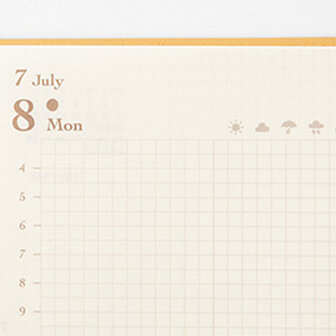 Midori HIBINO Diary 2025 Agenda Camel