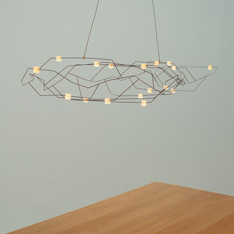 HKA Fish chandelier