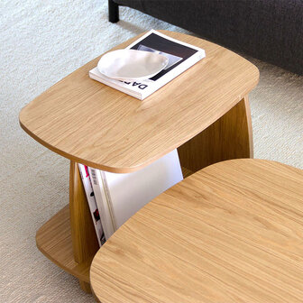 Woodendot Ibon storage tables