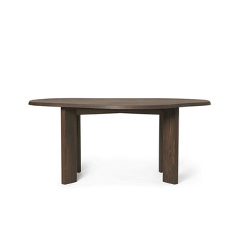 ferm living tarn desk dark stained wood