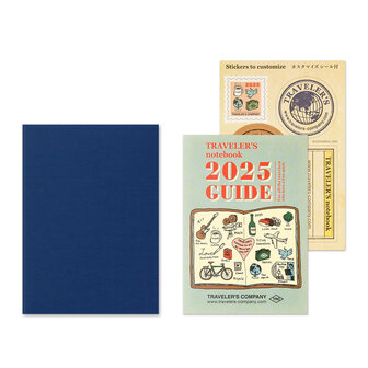 Traveler&#039;s notebook Passport Size Diary July-December  2025 Weekly Refill 