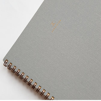 appointed notebook dove grey