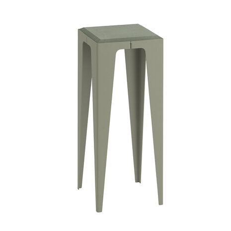 Wye Chamfer sidetable green