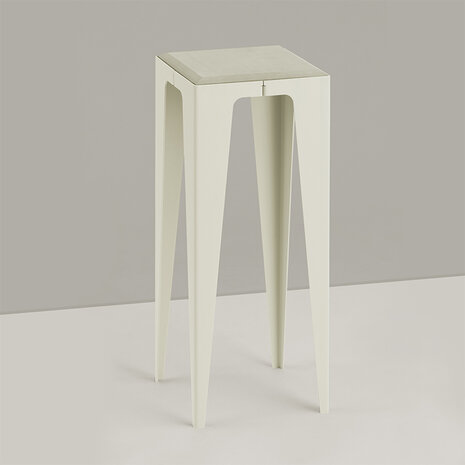 Wye Chamfer sidetable grey