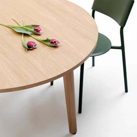 De Tiptoe New Modern Full Wood tafel rond 110cm