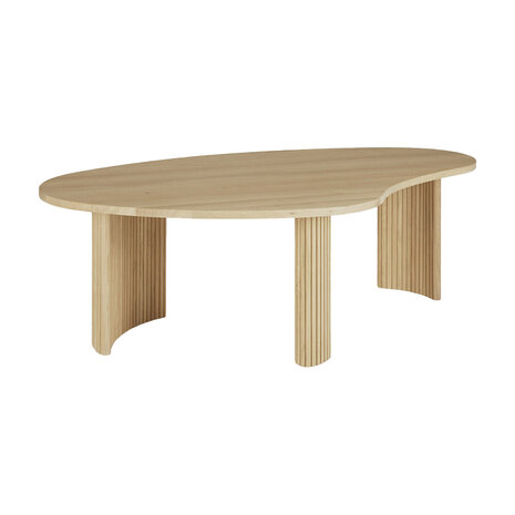 Ethnicraft Boomerang coffee table Large Oak