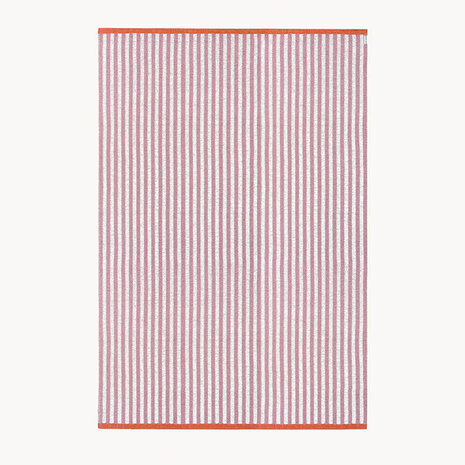 Maison Deux Stripe rug bubble gum