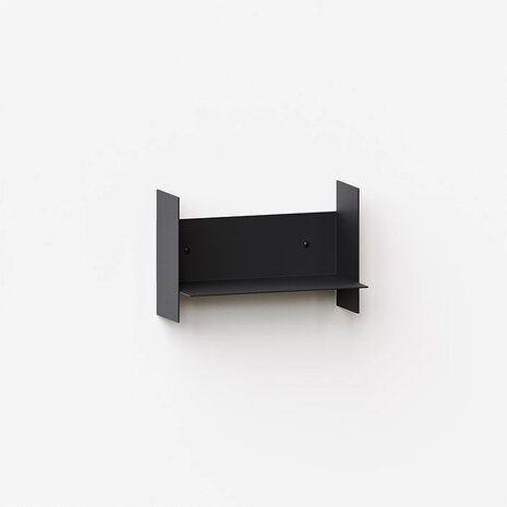 tiptoe pli shelf black 30 cm