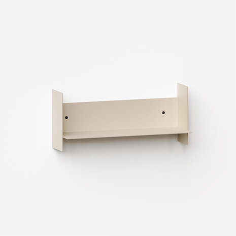 pli shelf creme white