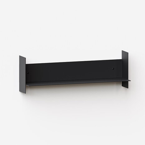 pli shelf graphite black 60 cm