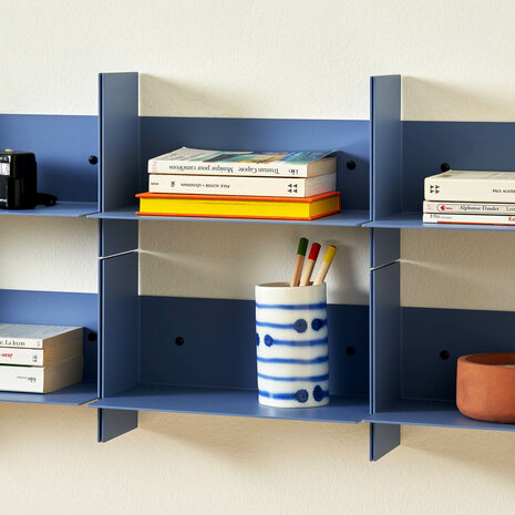 Tiptoe pli shelf combination in rock blue