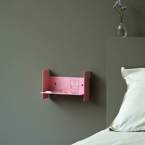 tiptoe pli shelf 30 cm pink