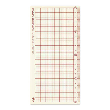 Traveler's notebook Diary 2025 - Underlay Plastic Sheet