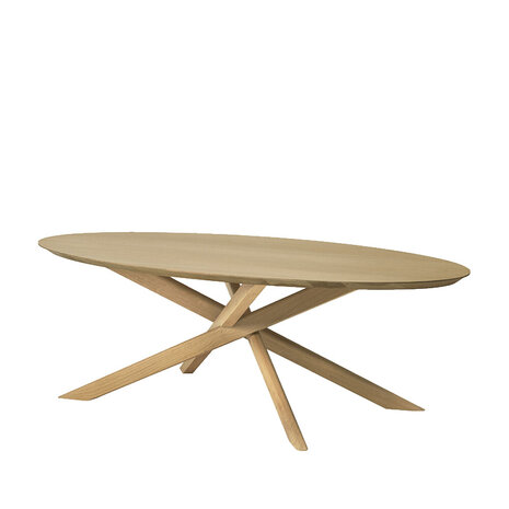 Ethnicraft Mikado coffee table oval