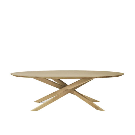 Ethnicraft Mikado coffee table oval