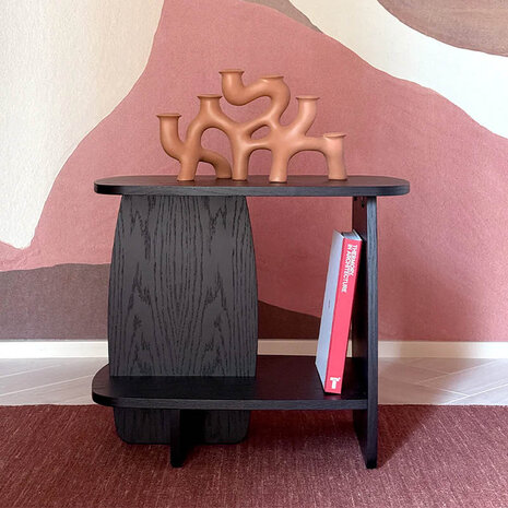 Woodendot Ibon Side Table with Storage - medium