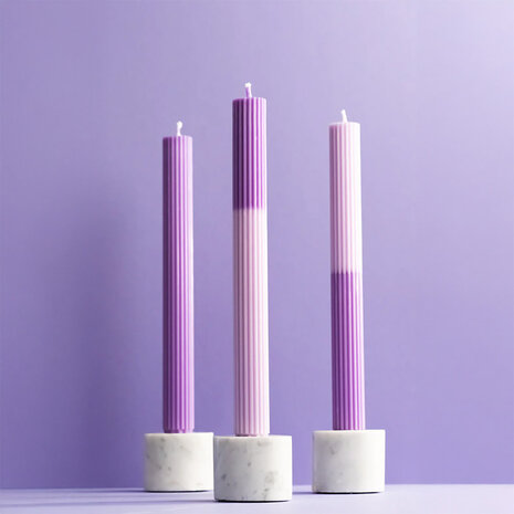 FIK Diner Candles, set of 3