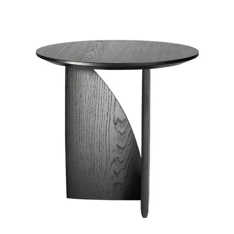 Ethnicraft Geometric side table Black Oak