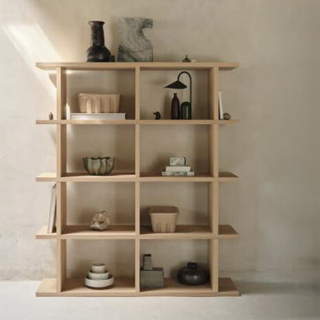 ferm living Kona bookcase 4x2