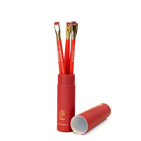 Blackwing Red pencils