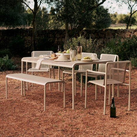 ferm living dapple outdoor dining table 160 x 90 cm