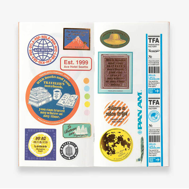 Traveler s notebook Sticker release paper B Sides Rarities